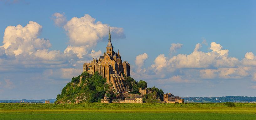 Panorama Mont Saint-Michel, Normandy, France by Henk Meijer Photography
