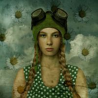 Vintage Beauty Badekappe