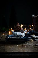 Een heerlijke chocolademuffin