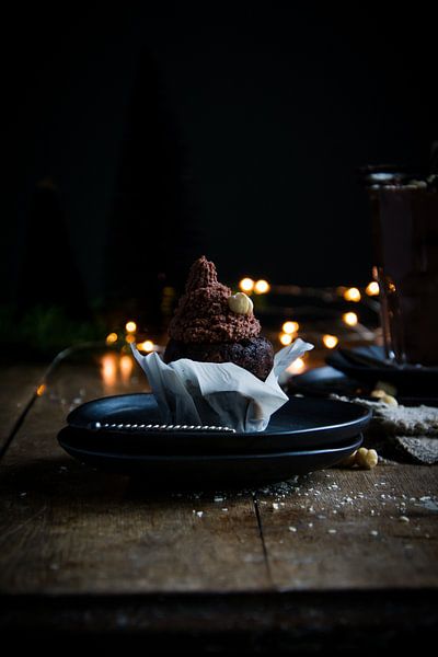 Ein köstlicher Schokoladenmuffin von Samantha Rorijs