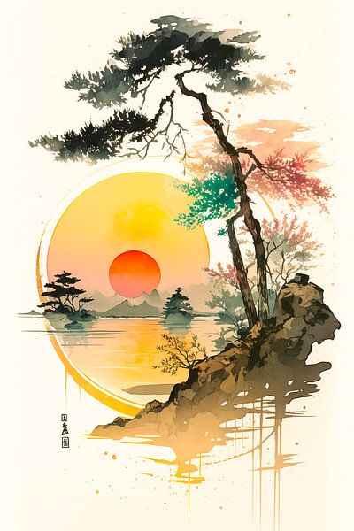 Rising Sun by Peet de Rouw