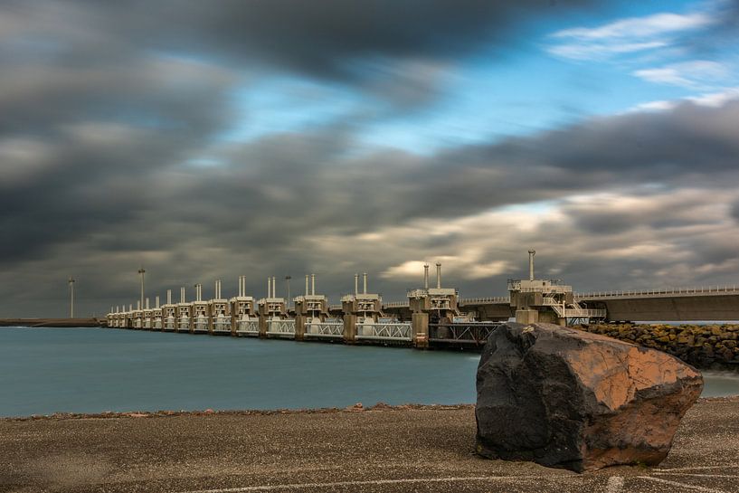 Eastern Scheldt barrier I by Bill hobbyfotografie