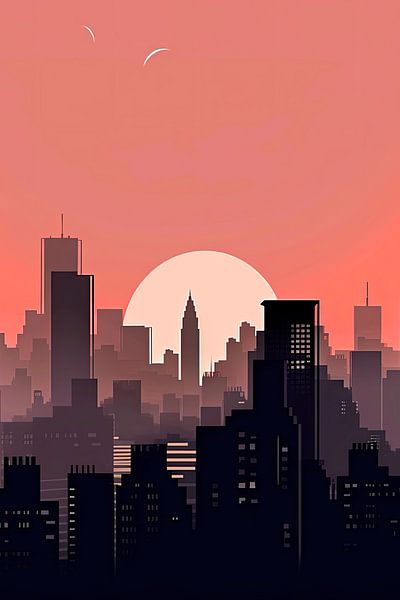 Elegante Stadtansichten von Christian Ovís