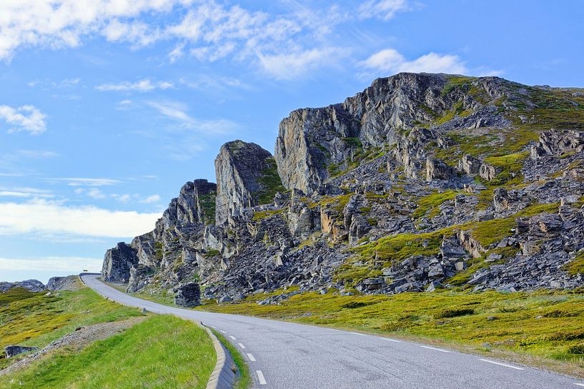 Norwegische Landschaftsroute Havøysund von Gisela Scheffbuch