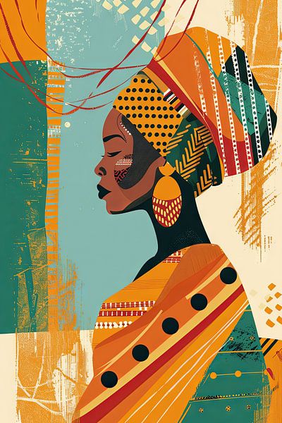 Afrikanische Pracht von Poster Art Shop