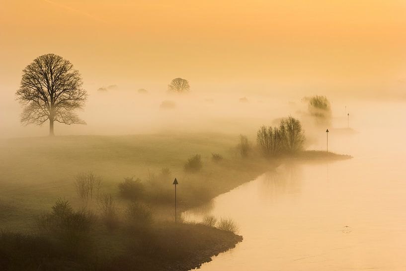 sunrise old IJssel by Bart Harmsen