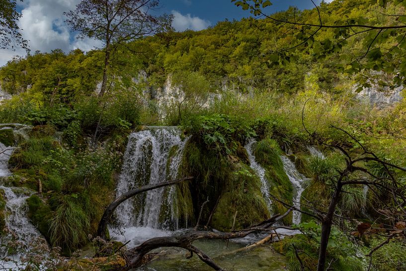 Nationalpark Plitvicer Seen, Kroatien. Panoramafoto von Gert Hilbink
