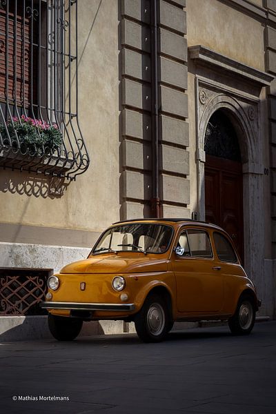 Auto auf italienischen Straßen von Mathias Mortelmans