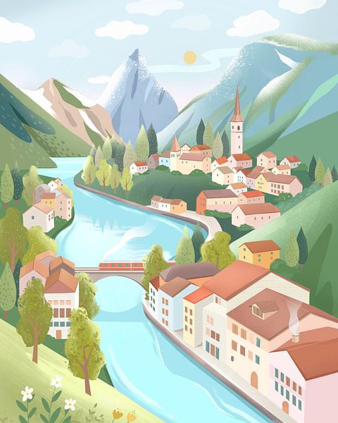 Alpes suisses par Petra Lizde