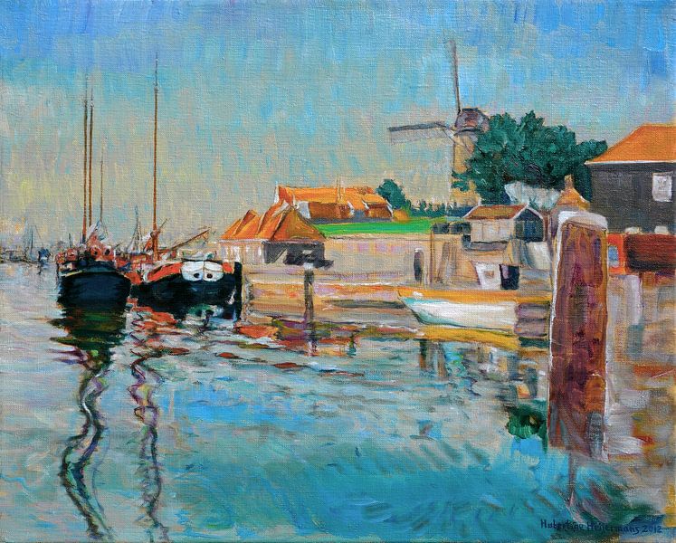 Port in Zierikzee in Zeeland by Atelier Liesjes
