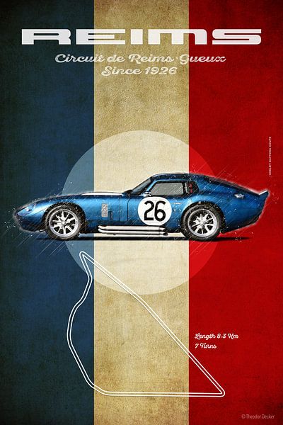 Daytona Coupe Reims Vintage by Theodor Decker