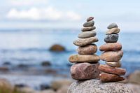 Stenen stapel - Stenen oefenpop