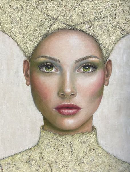 Frauenporträt von Dominique Clercx-Breed