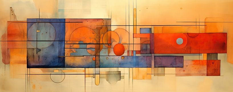 Schöner Abstrakt 87995 von Abstraktes Gemälde