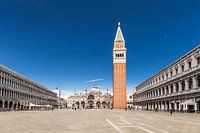 Place du marché avec le Palais des Doges à Venise