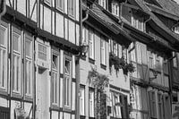 Vakwerkhuizen in het oude Quedlinburg