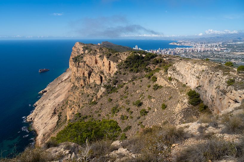 Falaises de la Sierra Helada près de Benidorm par Adriana Mueller