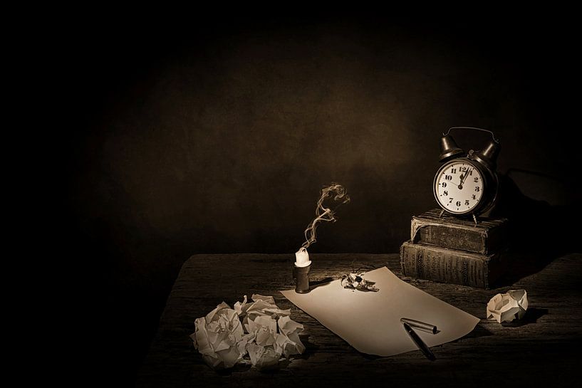Still life in Sepia with books ... by Saskia Dingemans Awarded Photographer