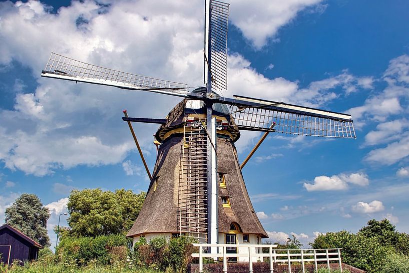 Poldermühle Delphine 1874 von Eduard Lamping