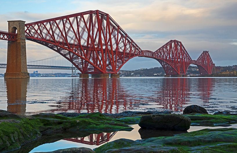 Forth Rail Bridge, South Queensferry, Edinburgh, Scotland, UK. by Arch White