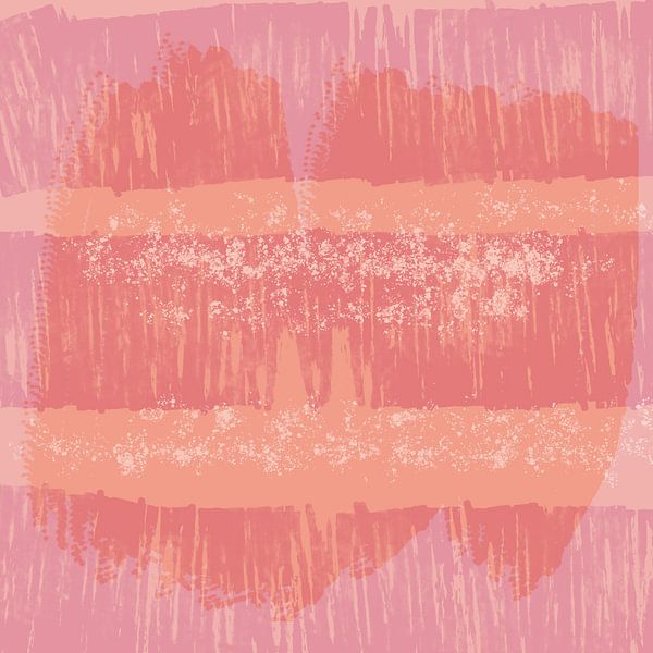 Abstraction chromatique au pastel : Délicatesse au pastel par Dina Dankers