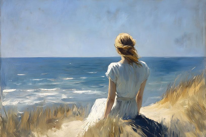 Pensées perdues au bord de la mer par Skyfall