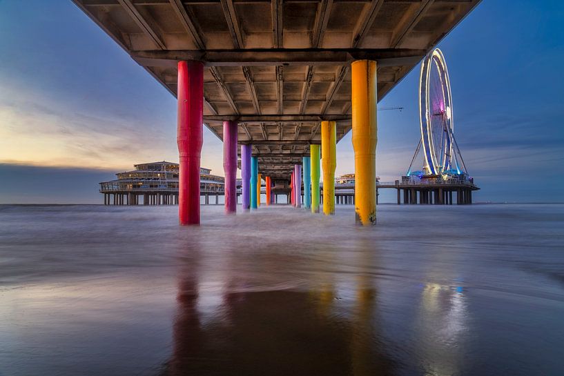 Under The Pier in Scheveningen by Bea Budai