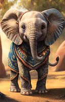 Cute African Elephant