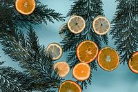 Valencia vibes - Orangen // Babyblau