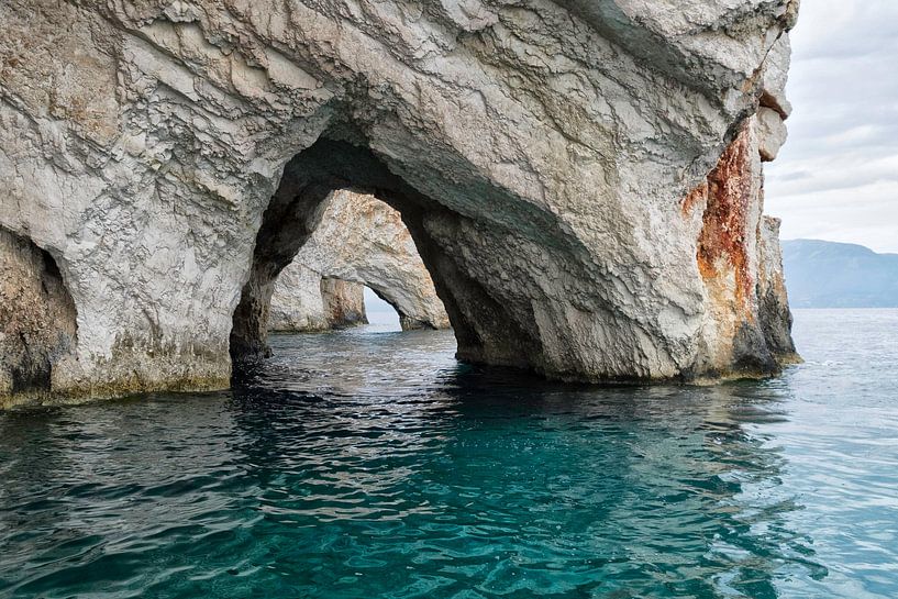 Blauwe grotten Zakynthos von Ruud van der Lubben