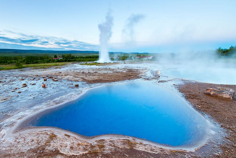 Geysir, Stokkur und Blesi von Joep de Groot