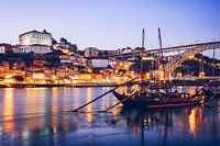 Porto - Blue Hour Skyline