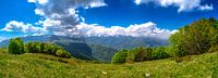 Panorama of the Italian Alps