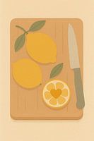 Liebe in Zitronenform