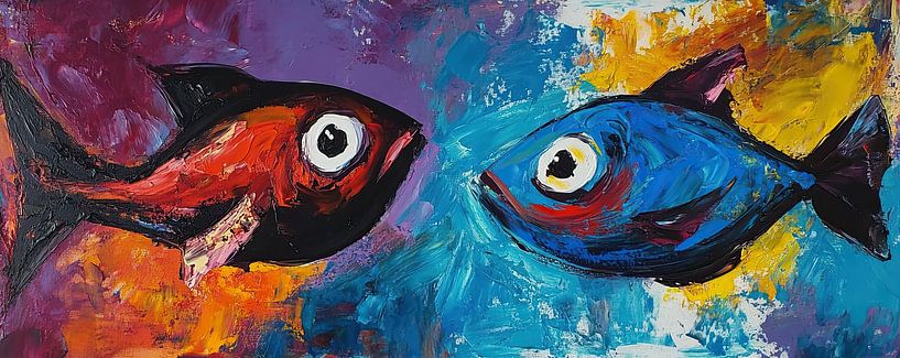 Fisch-Malerei von ARTEO Gemälde