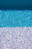 Pink-blue mosaic pool