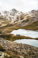 Le refuge Angelus dans le parc national de Nelsons Lakes en Nouvelle-Zélande.