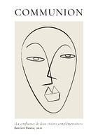 Poster für minimalistische und abstrakte Kunst - Kommunion