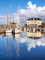 Besinnung im alten Hafen von Honfleur