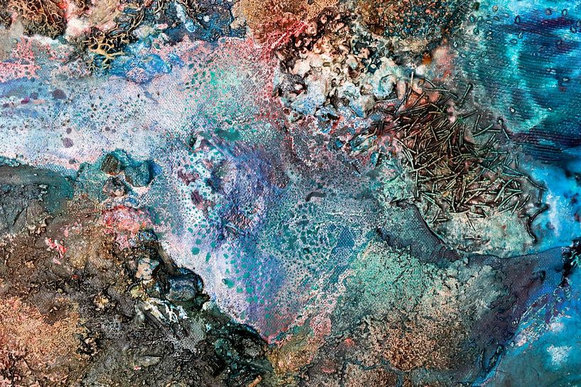 Colourful waterscape by Art by Fokje