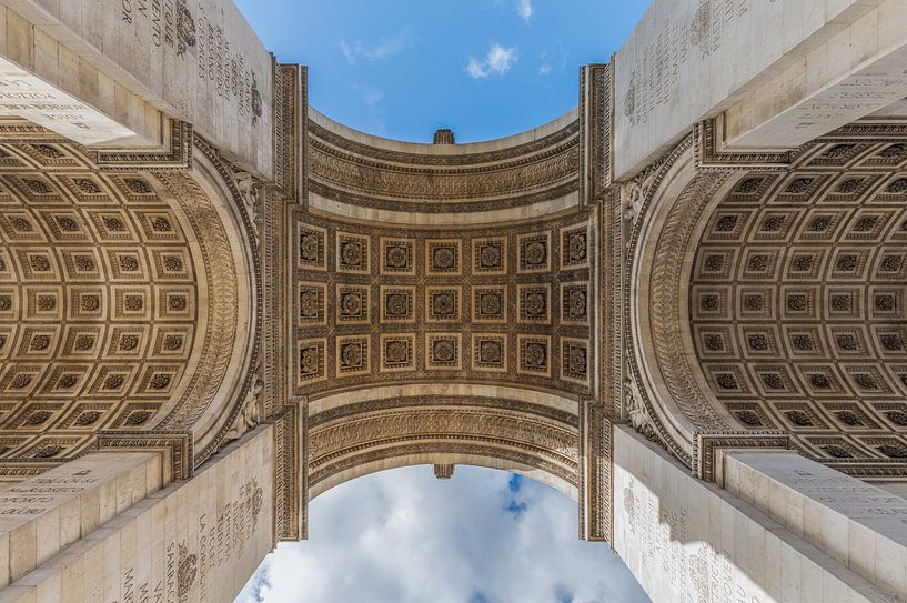 L'Arc de Triomphe à Paris par MS Fotografie | Marc van der Stelt