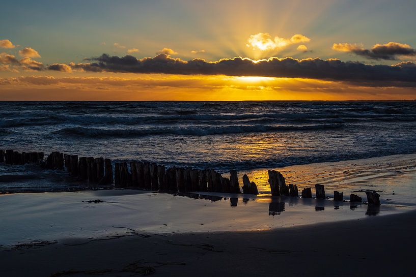 Ostseeküste auf der Insel Moen in Dänemark par Rico Ködder