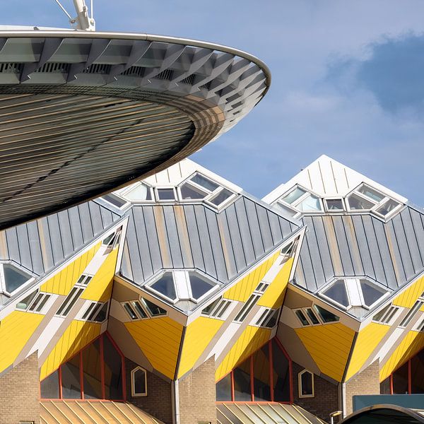 Kubushäuser, Pfahlbauten, Rotterdam, Niederlande, von Alain Ulmer