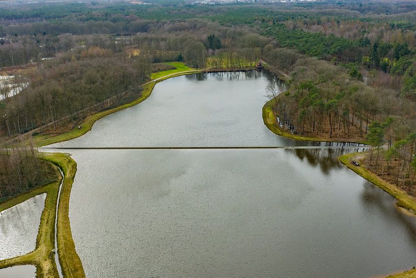 Faire du vélo dans l'eau par Johan Mooibroek