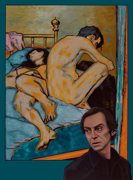 Arie Kater Painting by Paul Meijering