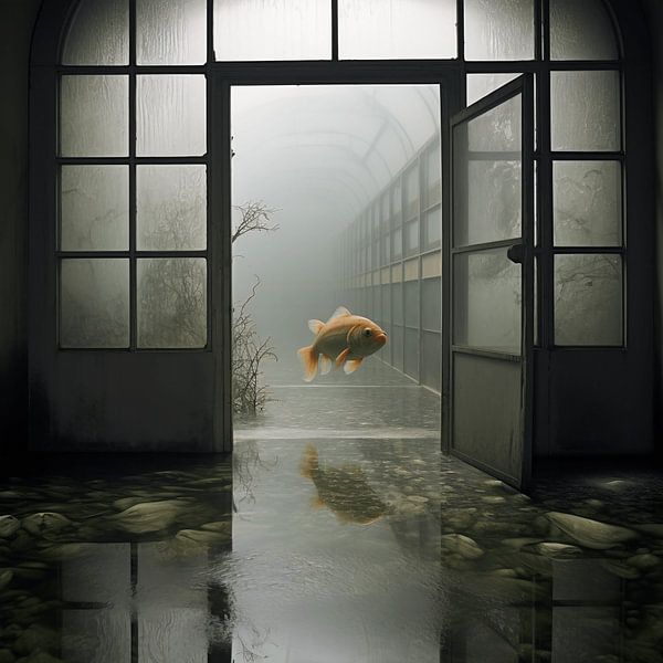 Porte vers les eaux inconnues par Karina Brouwer