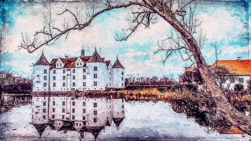 Glücksburg Castle, Baltic Sea by Heiko Westphalen