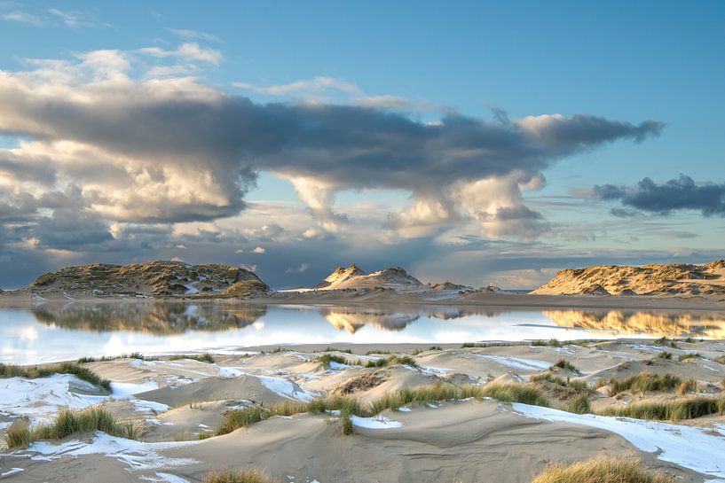 Old shooting range winter by Jacoba de Graaf