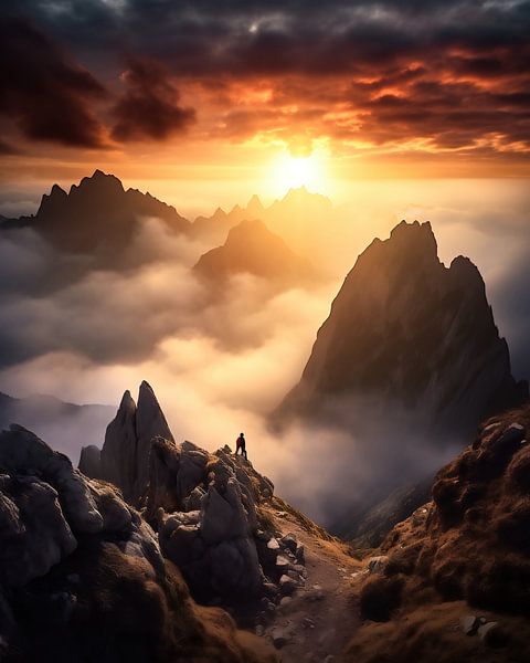 Landschaft von fernlichtsicht