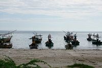 Vissers boten in Thailand